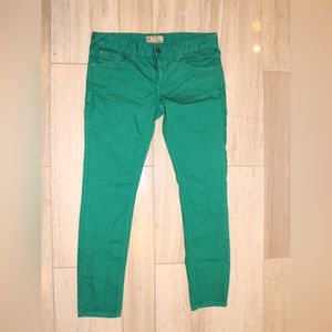 Free People Green Jeans